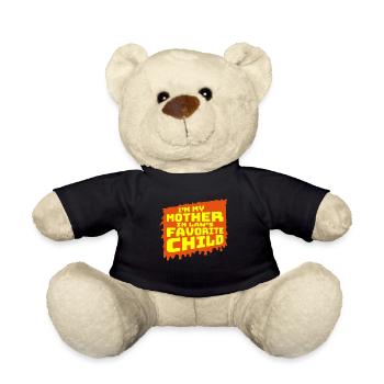 Je suis la blague préférée de ma belle-mère en disant - Nounours - noir - Devant