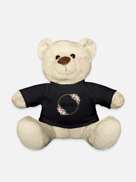 Beste Mama - Geschenkidee - Teddy - Schwarz