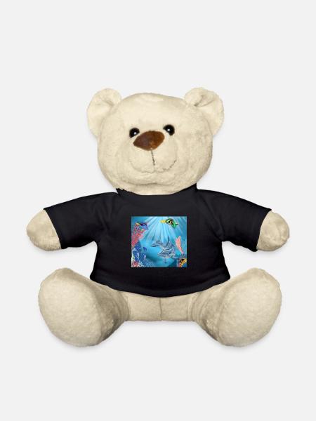 UnterWasserbild 02 - Teddy - Schwarz