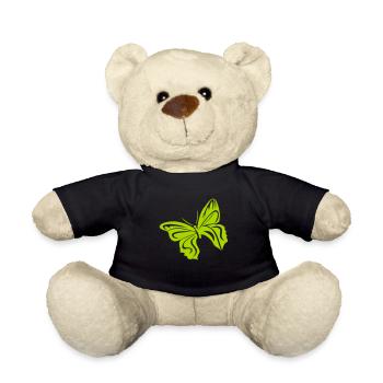 papillon - Nounours - noir - Devant