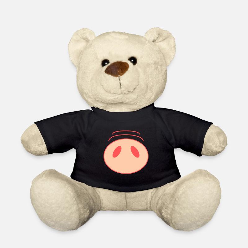 COCHON. HUMOUR - Nounours - noir