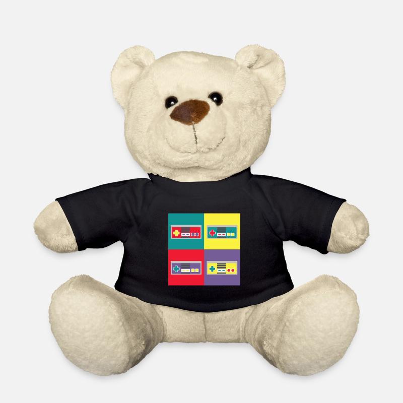 Pop-Art-Freak, Joystick - Teddy - Schwarz