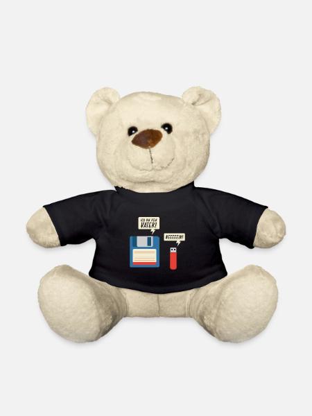 Ich Bin Dein Vater Diskette USB Stick Informatik - Teddy - Schwarz