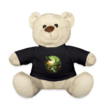 Von der Natur inspirierte landschaftliche Kunst - Teddy - Schwarz - Vorne