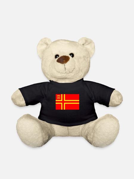 drapeau normand - Nounours - noir