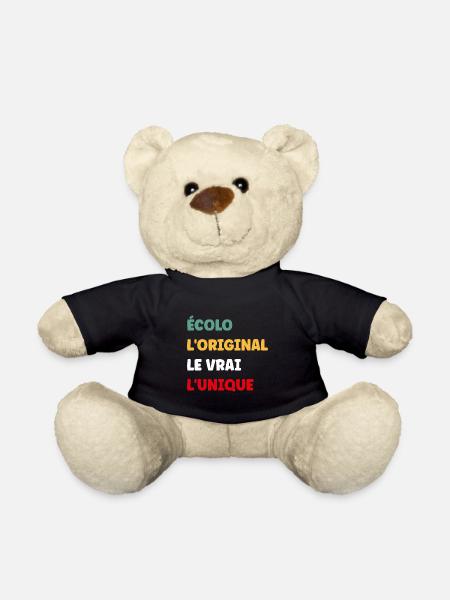 Humour écolo - Nounours - noir