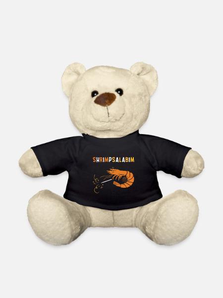 Shrimpsalabim Magier Shrimp Garnele witzig - Teddy - Schwarz
