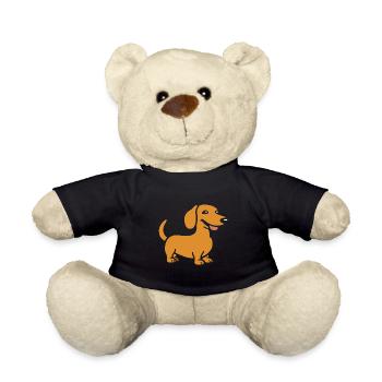 teckel - Nounours - noir - Devant