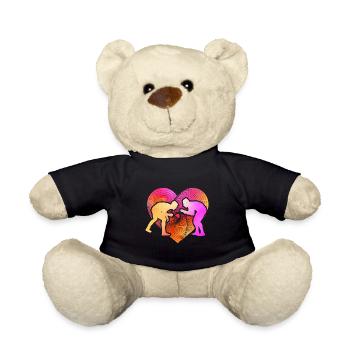Lutte - Nounours - noir - Devant
