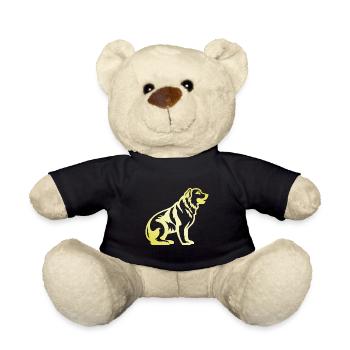 Kangal Hund Silhouette - Teddy - Schwarz - Vorne