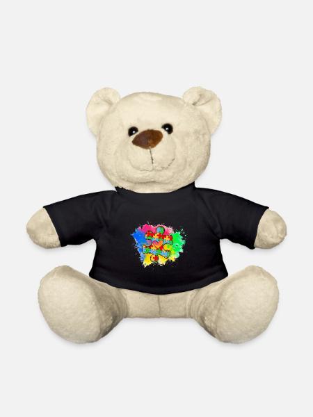 Casse-tête de l’autisme - Nounours - noir