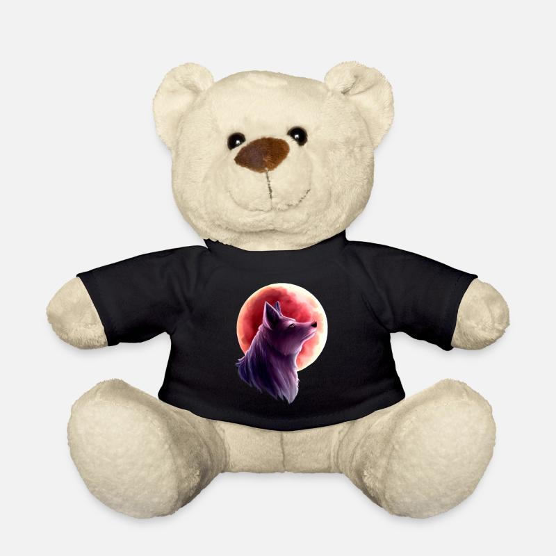 Wolf und Blutmond 2 - Teddy - Schwarz