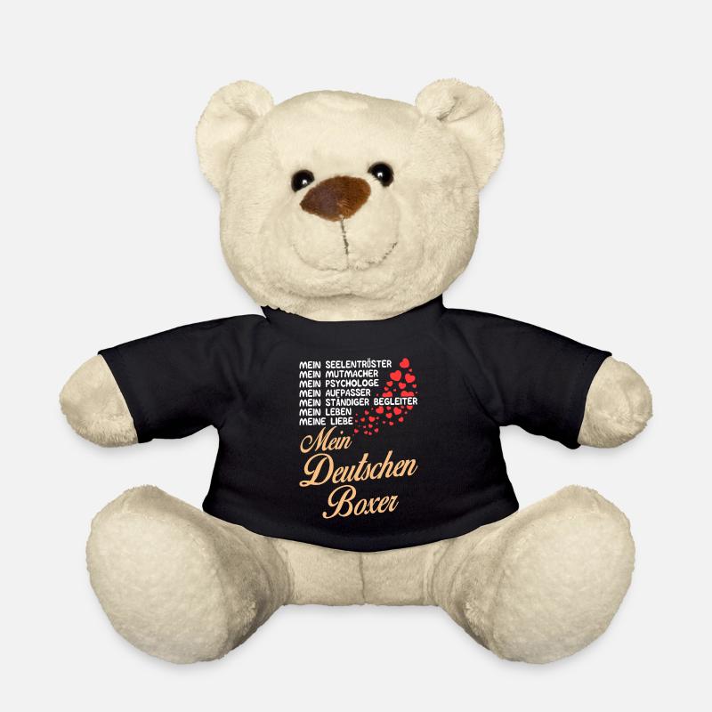 Deutschen-Boxer - Mein - Teddy - Schwarz