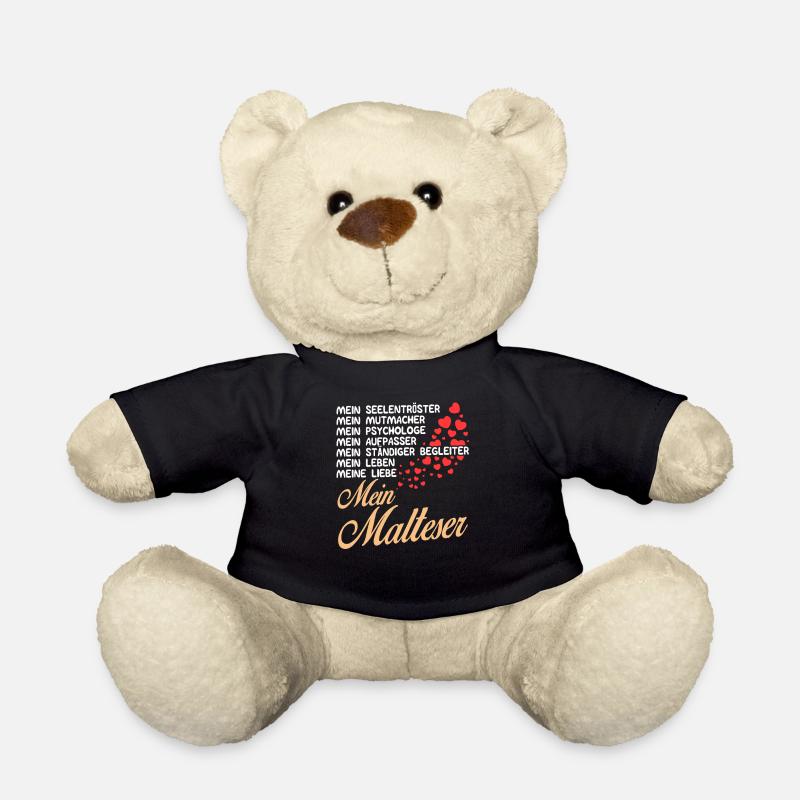 Malteser - Mein - Teddy - Schwarz
