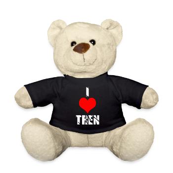 I love tren - Teddy - Schwarz - Vorne