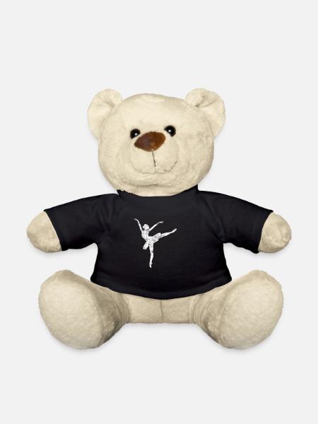 Danseuse ballerine Danseuse ballet - Nounours - noir