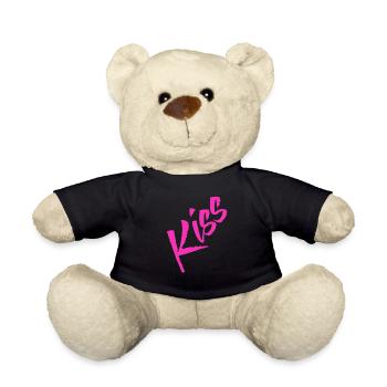Kiss Kuss Küssen Kisses - Teddy - Schwarz - Vorne