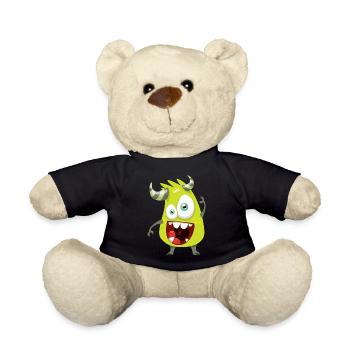 Monstaa Originaals Monster #20 - Teddy Bear - black - Front