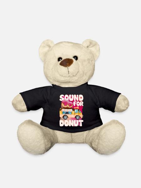 Ton für Donut - Teddy - Schwarz