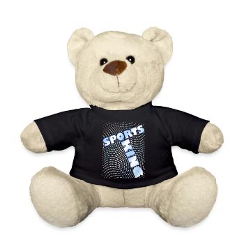 Sports - Teddy Bear - black - Front