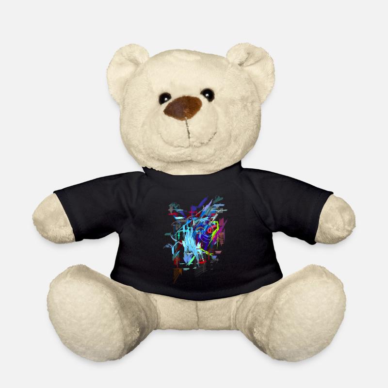 kunst - Teddy - Schwarz