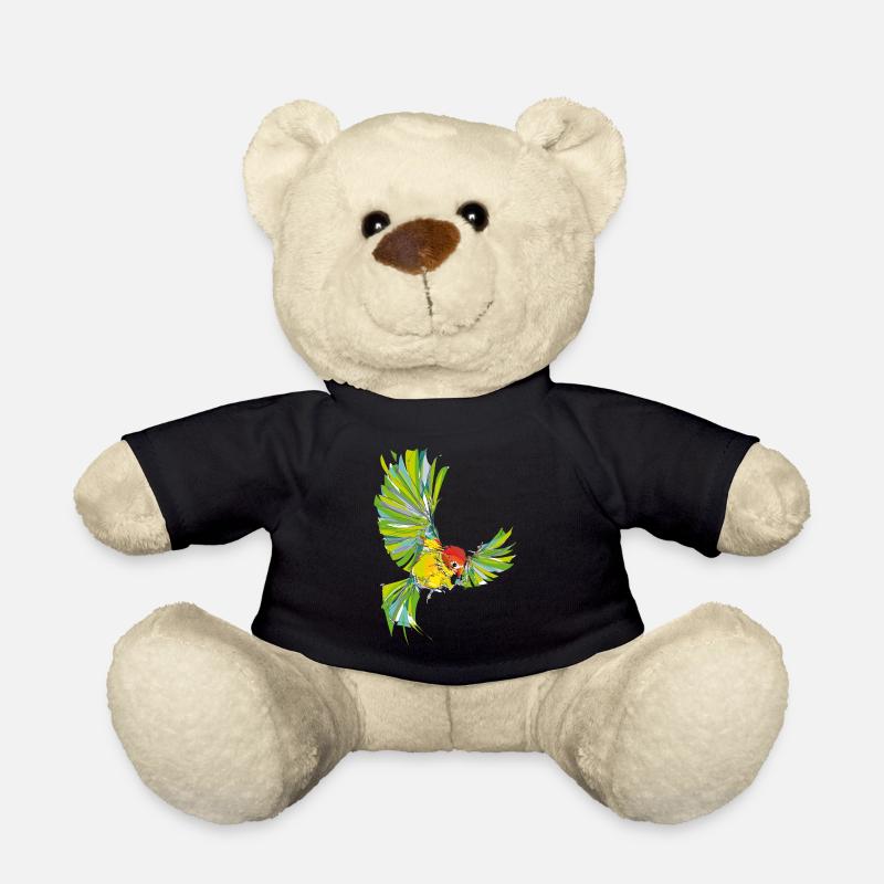 oiseau d'amour - Nounours - noir