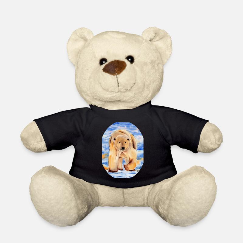 ours blanc - Nounours - noir