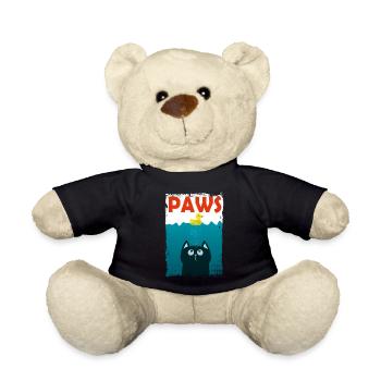 Pattes - Grands chats de requin blanc - Nounours - noir - Devant