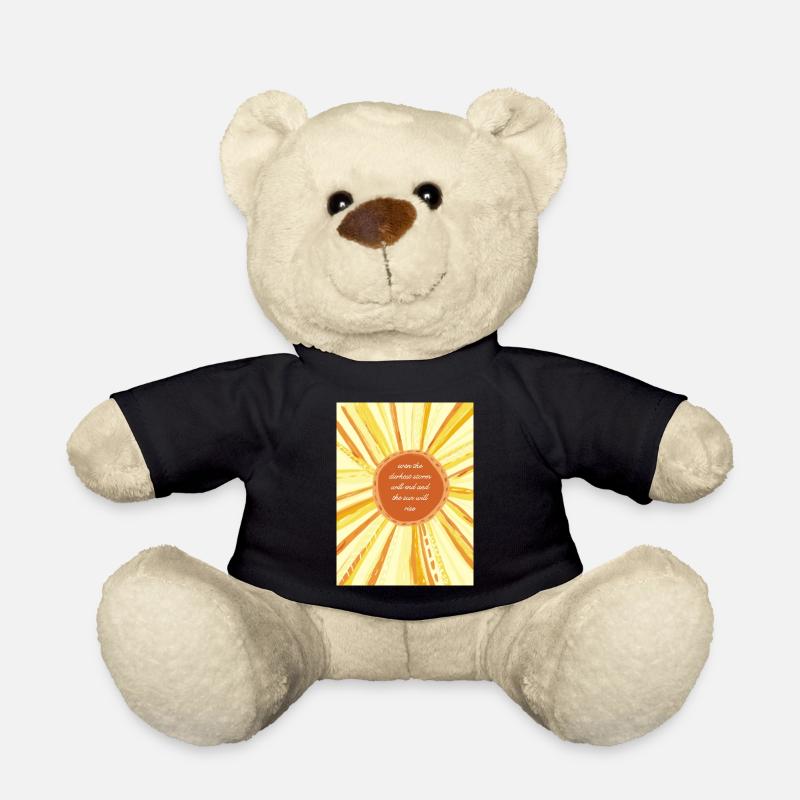 Citation des misérables - Nounours - noir
