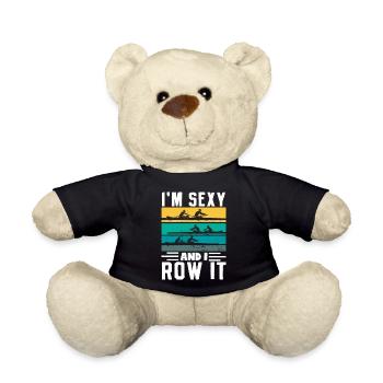 I'm Sexy And I Row It - Rudern Rudersport Ruderer - Teddy - Schwarz - Vorne