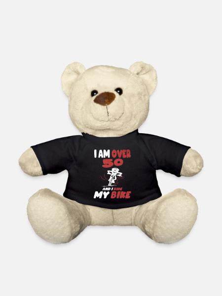 50 ans Et cyclistes - Nounours - noir