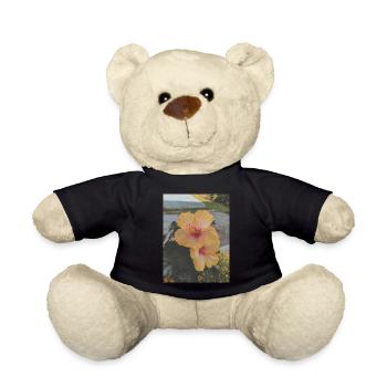 HIBISCUS FLOWERS - Teddy Bear - black - Front