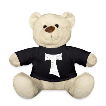 Tau Kreuz - Teddy - Schwarz - Vorne