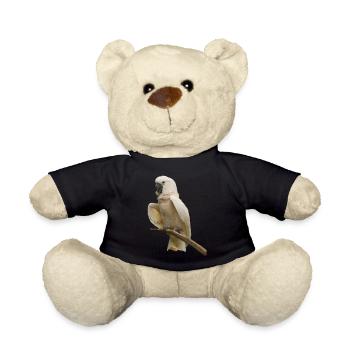cacato galah blanc - Nounours - noir - Devant