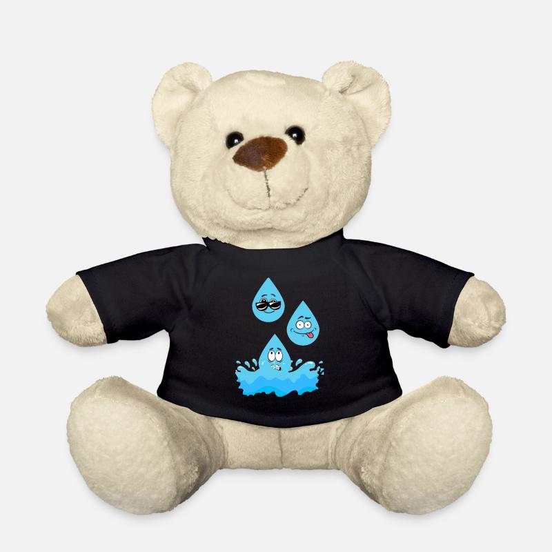 Goutte d'eau - Nounours - noir