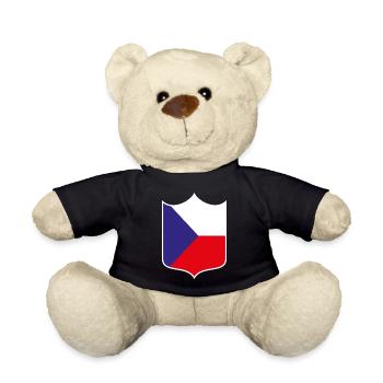 Czechia - Teddy Bear - black - Front