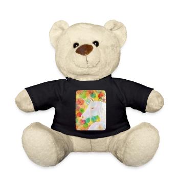 Regenbogen-Einhorn - Sonja Ariel von Staden - Teddy - Schwarz - Vorne