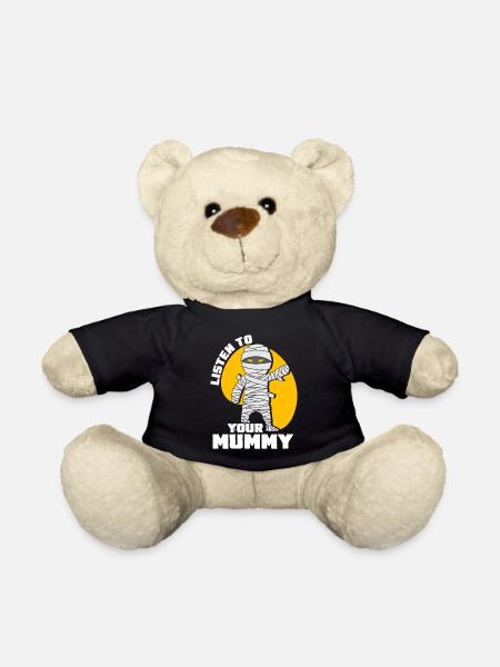 Mummy Creepy Mummies - Teddy Bear - black