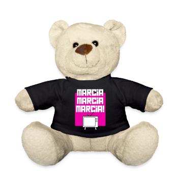 Télévision rétro tee - Nounours - noir - Devant