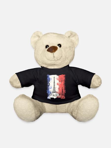 Paris France - Nounours - noir