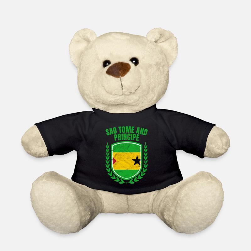 São Tomé und Príncipe - Teddy - Schwarz