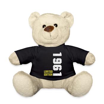Édition limitée 1961 Born Birthday Sayings - Nounours - noir - Devant