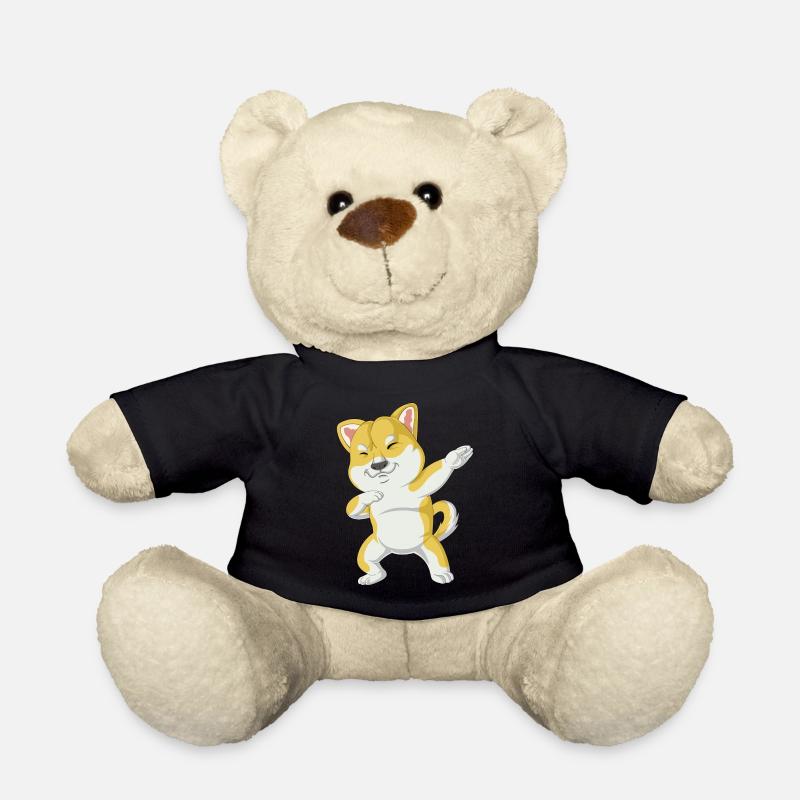 shiba inu dabbing - Teddy - Schwarz