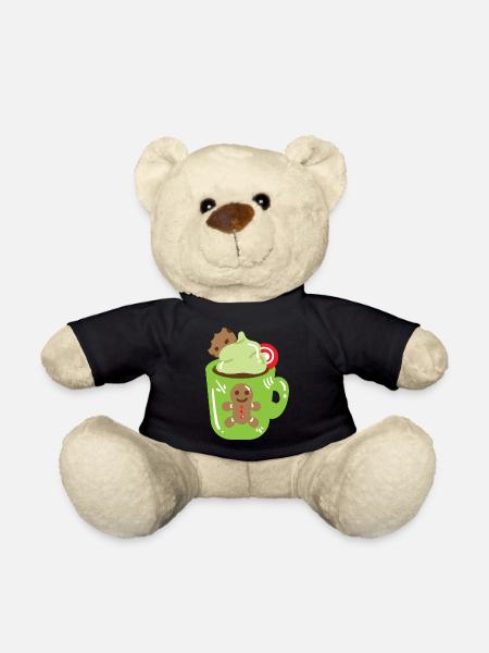 Mug de Noël - Nounours - noir