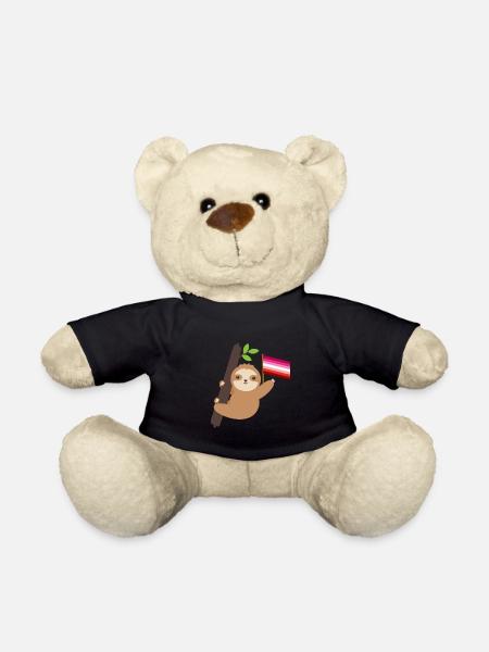 Gay Pride Lesbienne Paresseux Tropical Animal LGBT - Nounours - noir