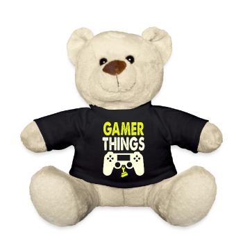 gamer things - Teddy - Schwarz - Vorne