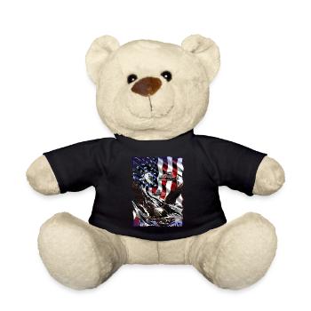 Camionneurs par passion avec une camionnette V8 - Nounours - noir - Devant