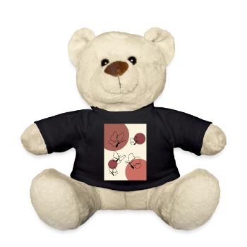 Butterfly - Teddy Bear - black - Front