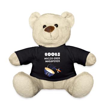 Funny lactation consultant breastfeeding support - Teddy Bear - black - Front
