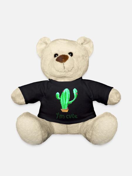 Kaktus - Teddy - Schwarz